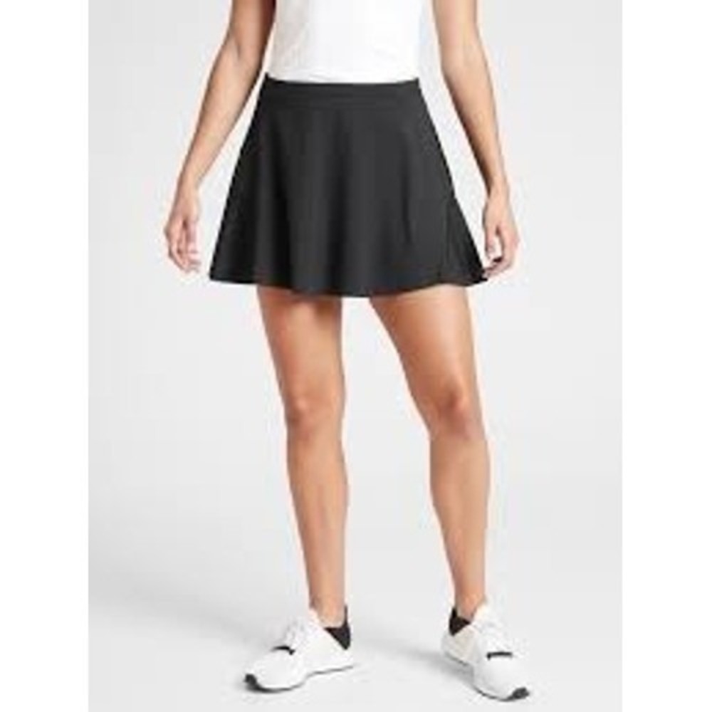 Athleta Match Point Skort Black Womens Size S Athletic‎ Tennis Skirt
